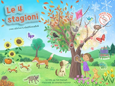 Le 4 stagioni. con adesivi. ediz. a colo