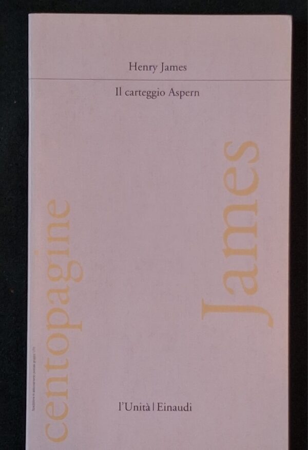 Il carteggio di Aspen